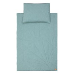Leinenschalen-Kinderdeckenset "Eye of the sea"