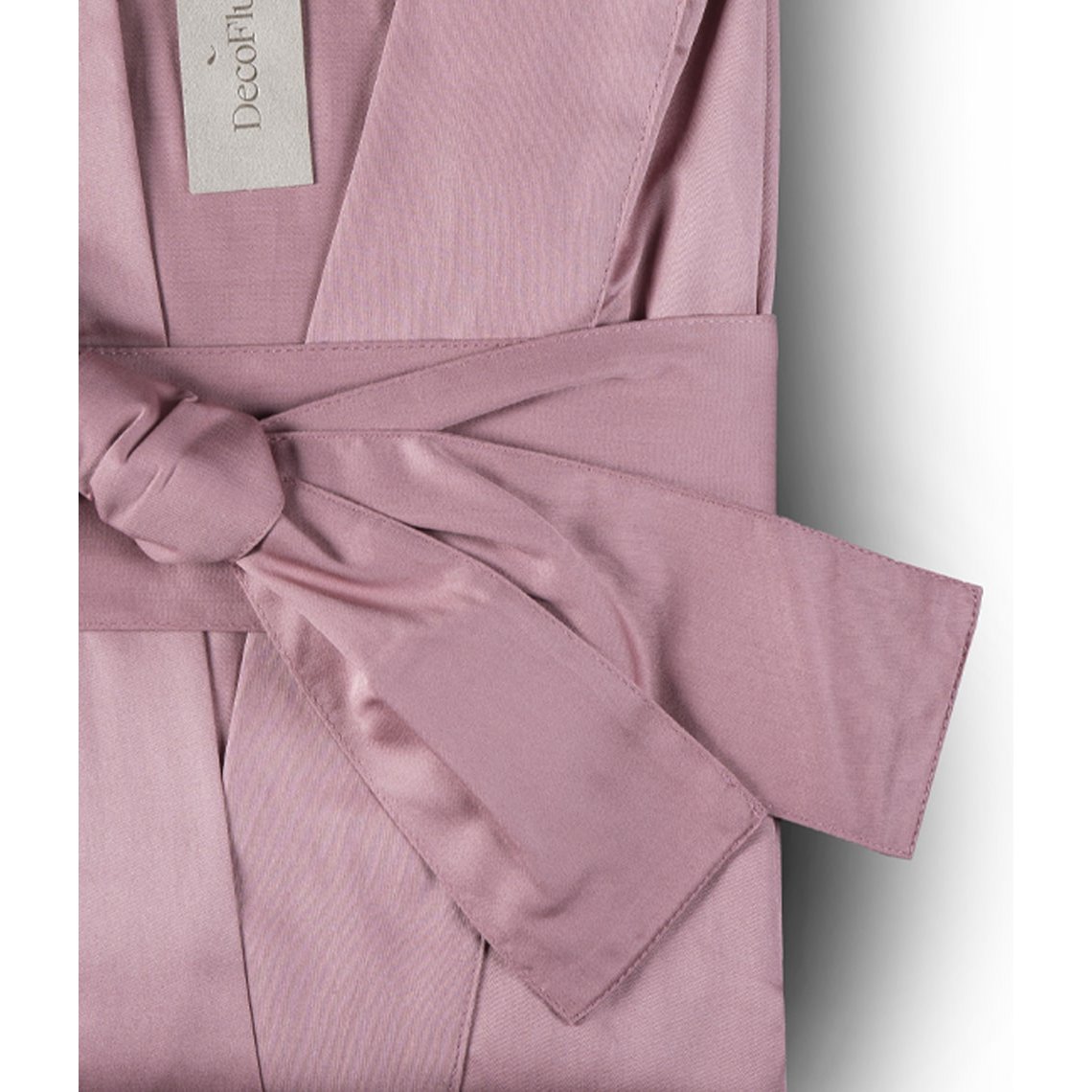 Bademantel Kimono aus massivem Ton