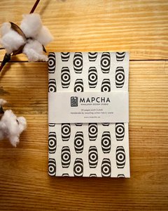 Notebook | DZI Beads A6 Eco-friendly Cotton Stone