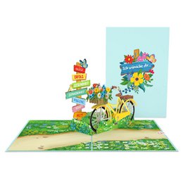Gode ​​ønsker pop-up kort