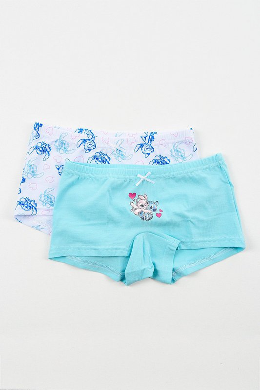 Parti på 30 enheder | Pakke 2 Lilo And Stitch børneshorts | Officielt licenserede produkter | SUN CITY Gruppen