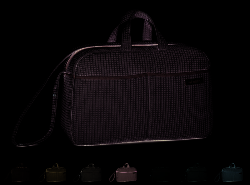 Bolso de maternidad Crossbody para carrito de bebé y para hospital. Bolsa organizadora práctica y elegante de gran capacidad. Producto fabricado en España.