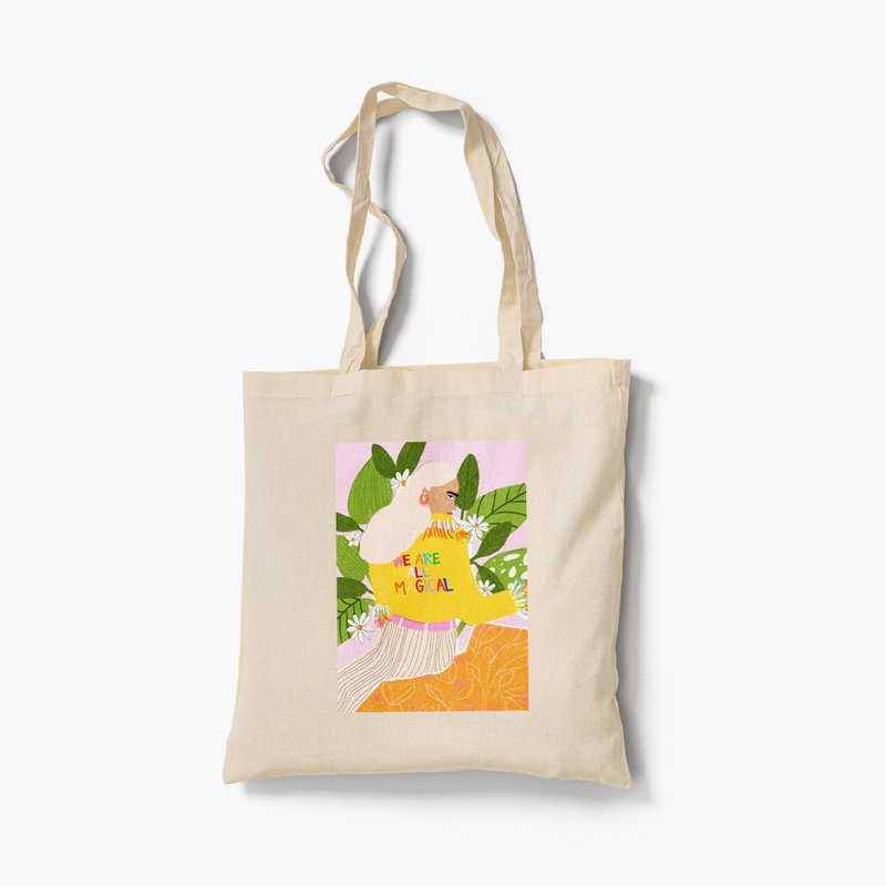Siamo tutti magici - Borsa tote organica