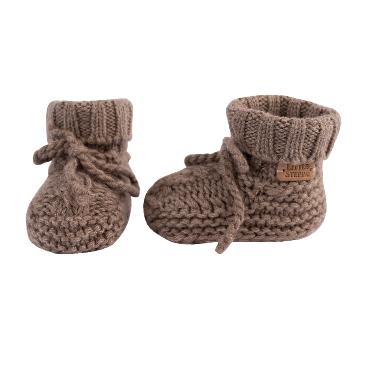Stivaletti per bambini in cashmere a mano (0-12 mesi)