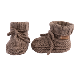 Handknitted Cashmere Baby Booties (0-12 months)