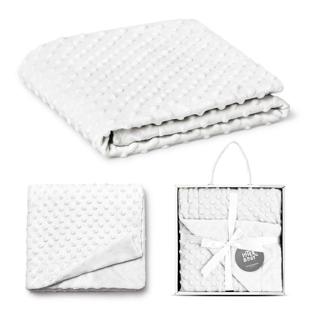 EXTRA-SOFT BLANKET 80X110 CMS - MOD. BUBBLES - WHITE