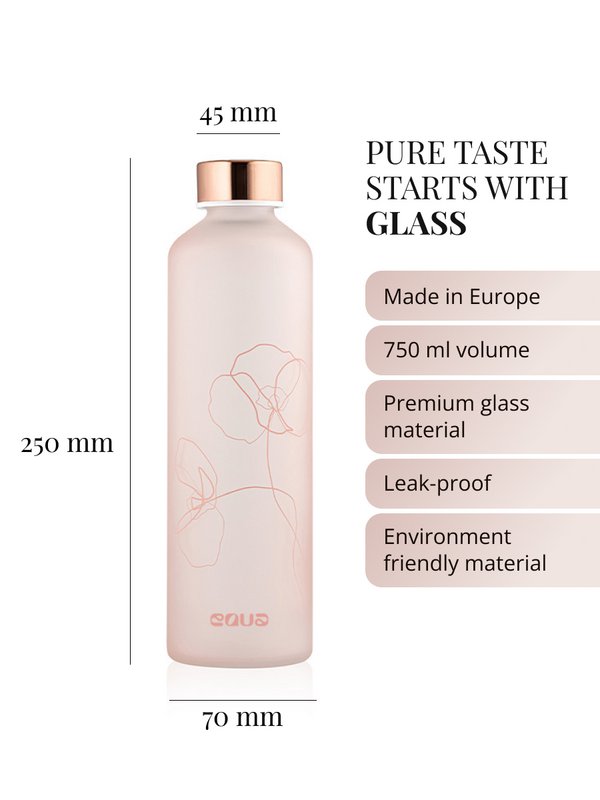 EQUA Glass Bottle Bloom