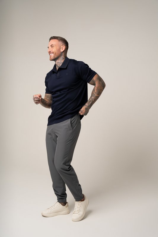 Maglietta Polo Pima | Blu scuro