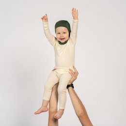 Équipage à manches longues thermiques de bébé de bébé