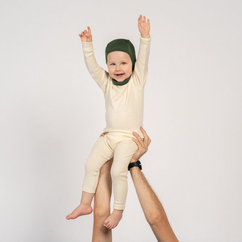 Équipage à manches longues thermiques de bébé de bébé