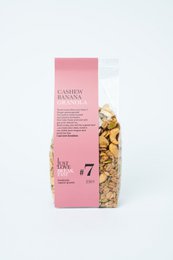 Cashew Banana Granola #7 - Crunchy granola with cashews and banana pieces, perfect for a healthy breakfast or snack.
