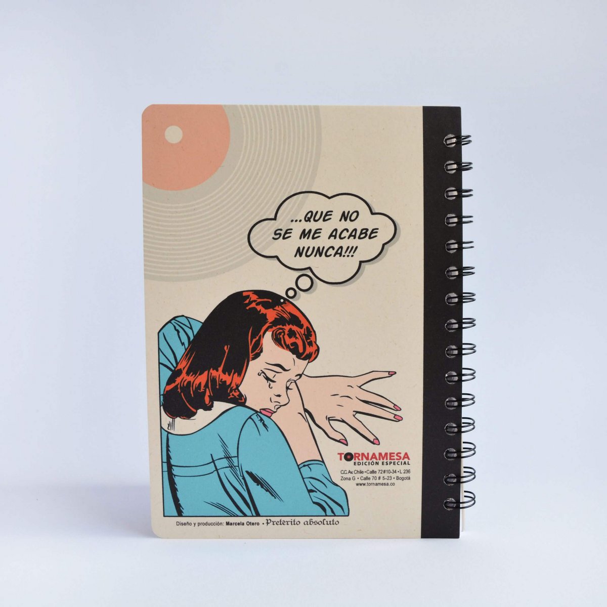 Charles Chaplin – Notizbuch A5, rautiert