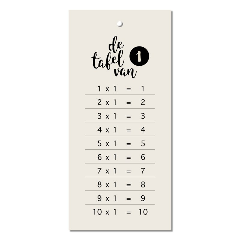 Duurzame De Tafel van... Kalender