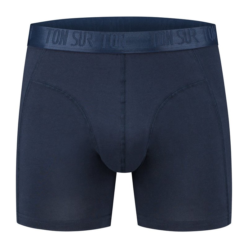 Marine - Herrestrømper - Herreboksershorts - Økologisk bomuld