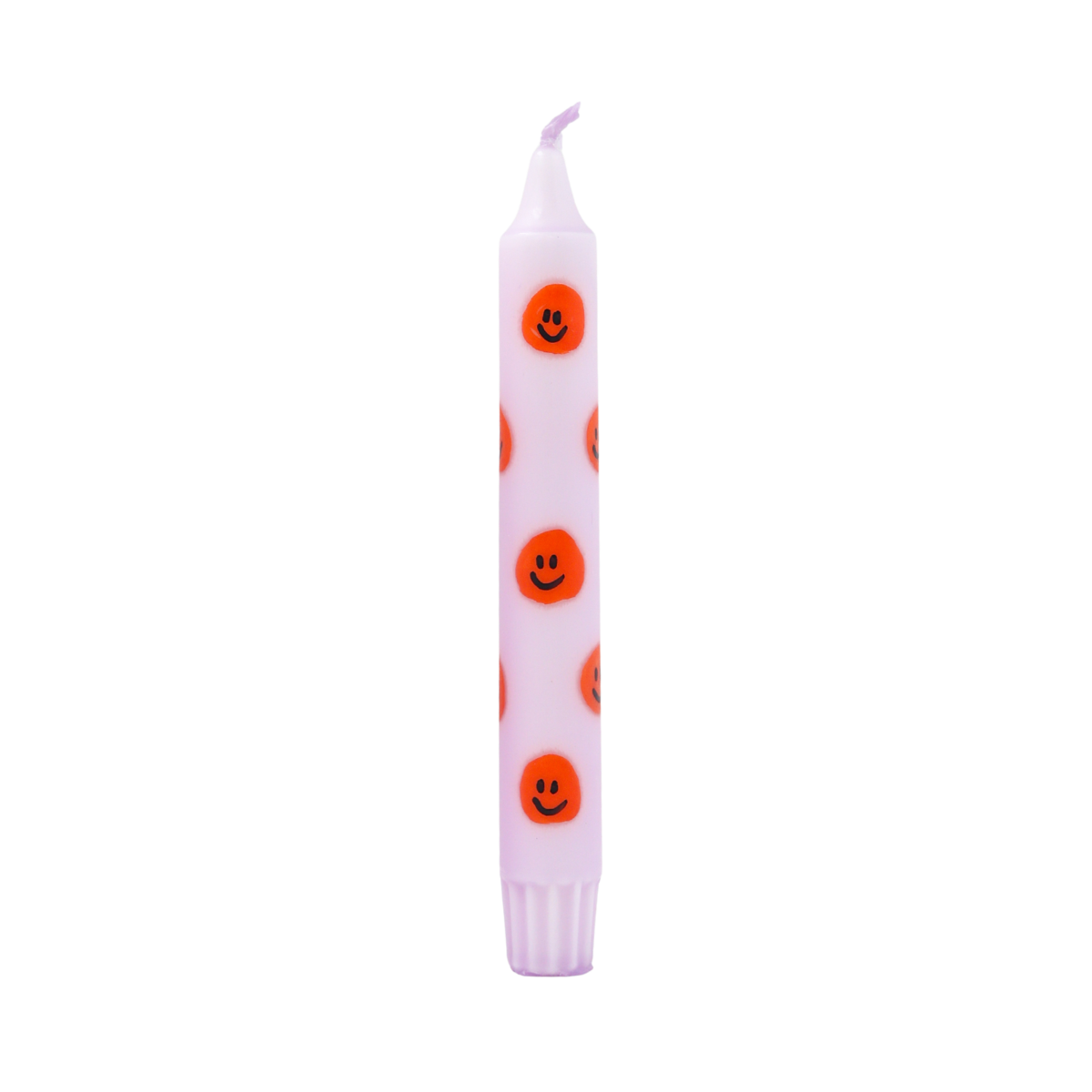 Diner Kaars Smiley Orange - Set of 5