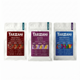 Espresso proefset Potenza, 3 × 250 g soorten koffiespecialiteiten