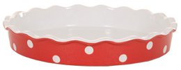 Tortino rosso con pois Isabelle Rose
