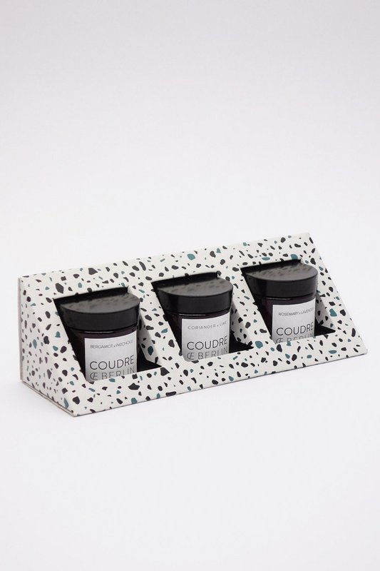 mini candle gift set / ESSENTIALS Duftkerze