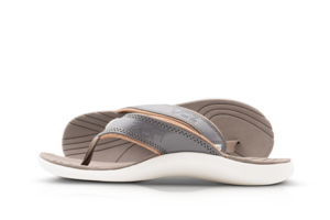Zori Slippers - Silver - Pewter