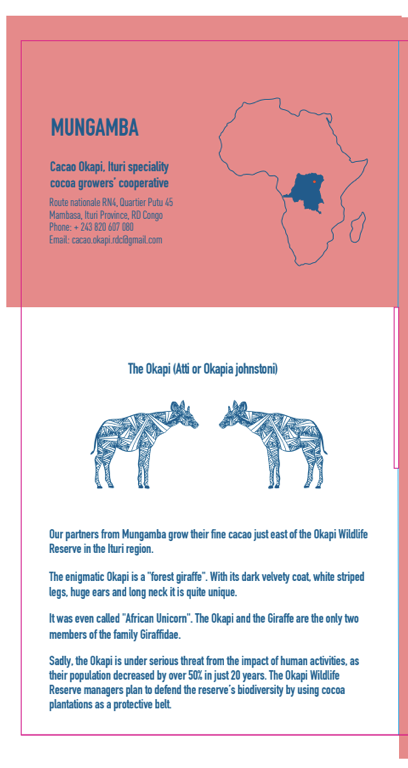 Crunchy Nibs 55% Dark Milk - Congo - BIO