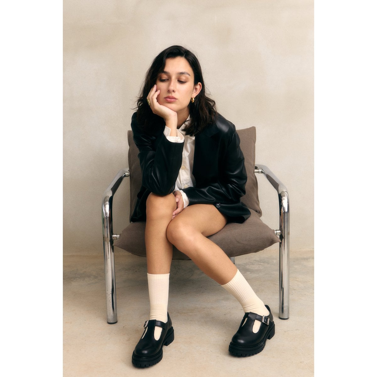 Mocassins Emma noirs