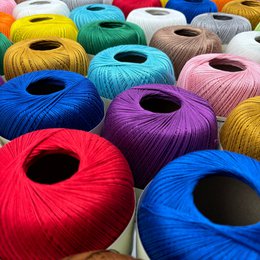 Filo per uncinetto Sensy misura classica 10, 100% cotone Giza mercerizzato, 617 iarde, finezza 0 pizzo