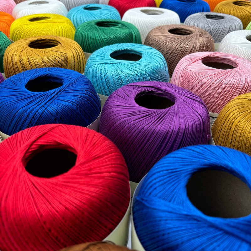 Filo per uncinetto Sensy misura classica 10, 100% cotone Giza mercerizzato, 617 iarde, finezza 0 pizzo