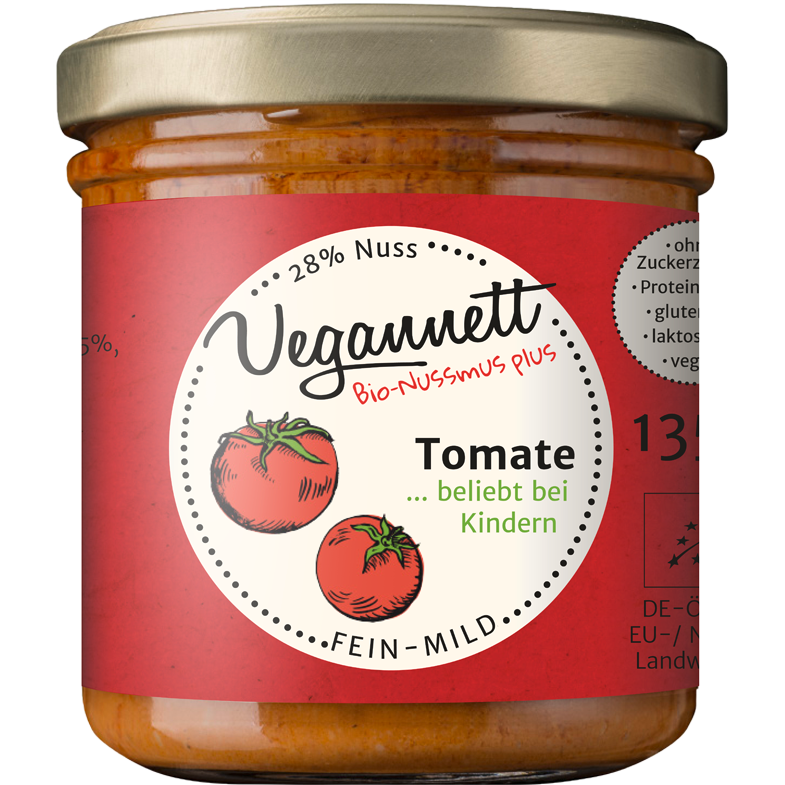 Organic tomato spread with cashew