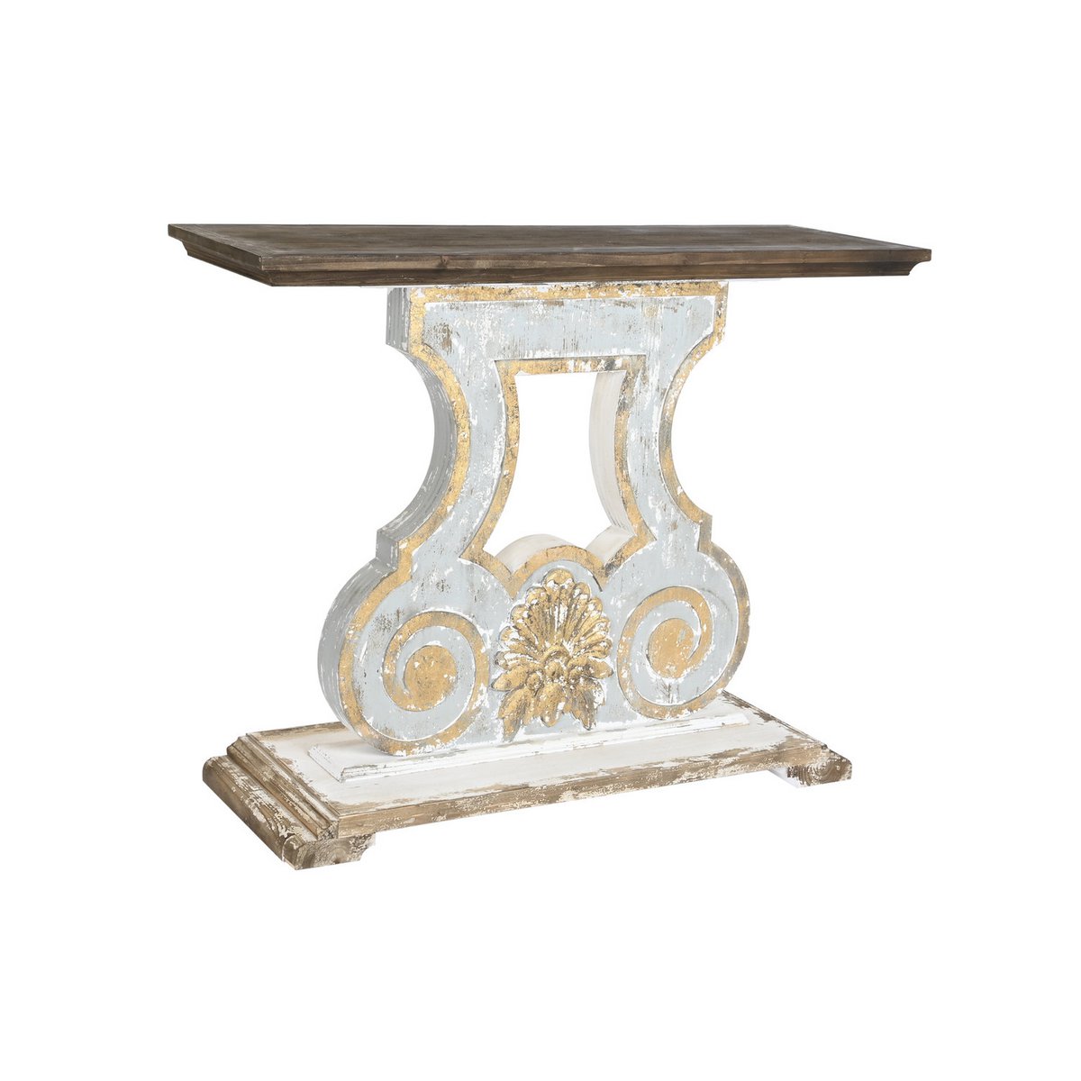 FIR MDF CONSOLE 121.5X40X95 AGED MB203024