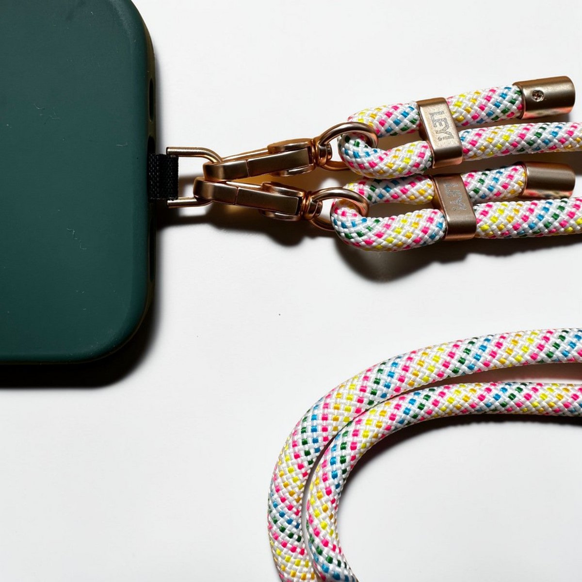 Mobile phone chain - colorful MESSE