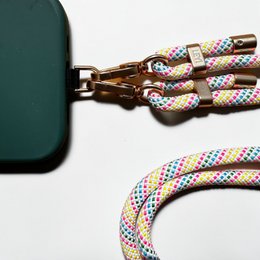 Mobile phone chain - colorful MESSE