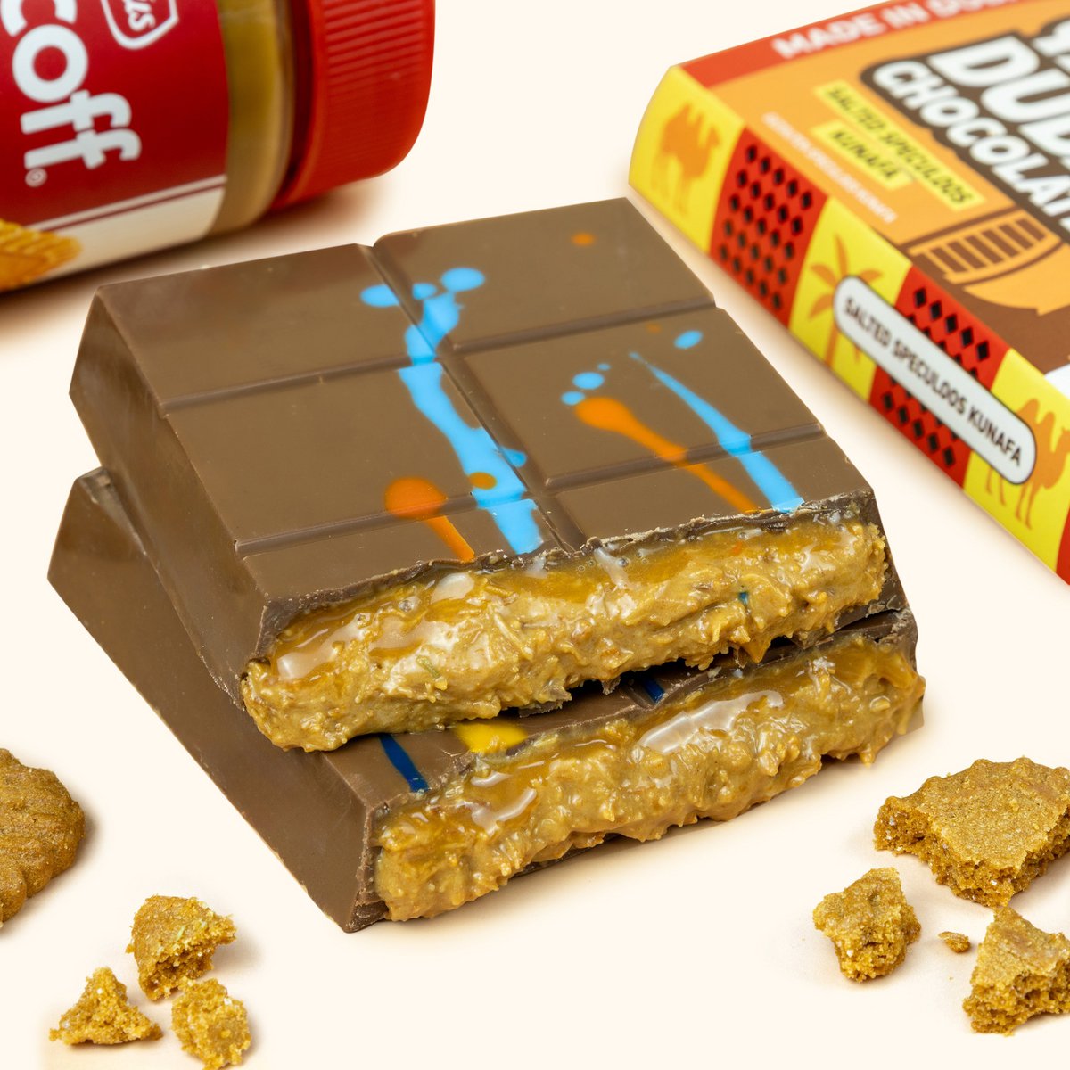 Saltet Speculoos Dubai Chokolade - 180 g