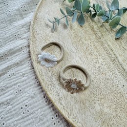 Elastiske bånd Natur/Beige