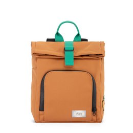 mini taske | lærred - solnedgang cognac