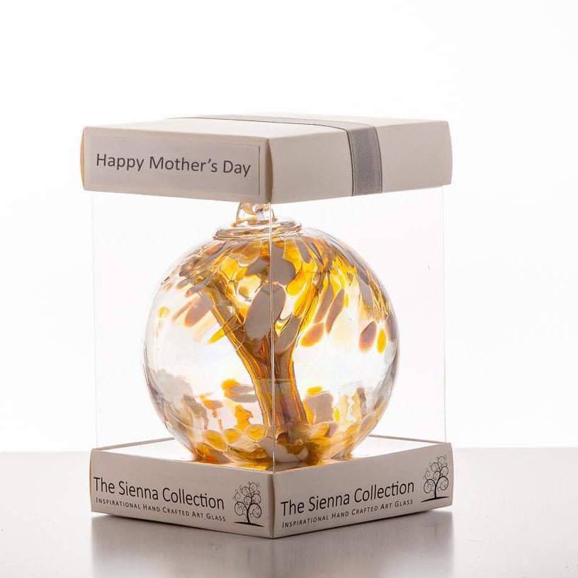 Moederdag Spirit Ball 10 cm - Pastel Goud