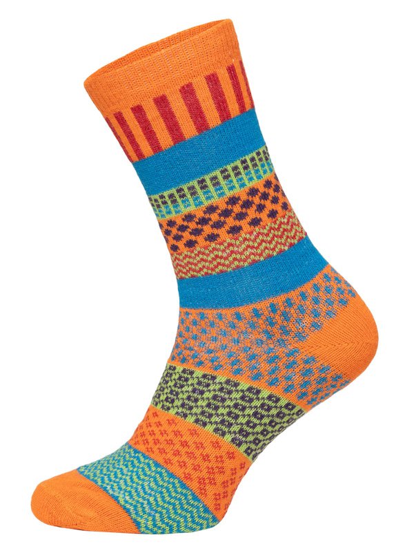 2 pairs 45% wool socks colorful s design 2 couple