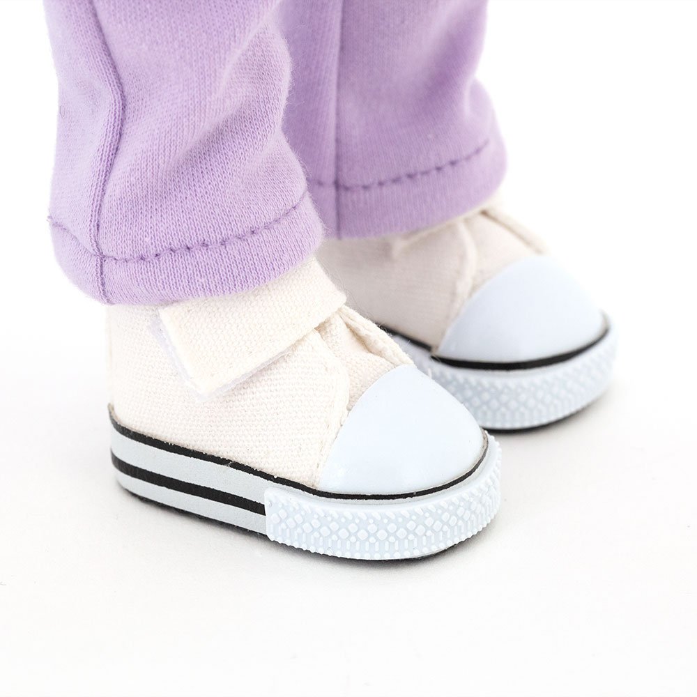 Soft toy, Sweet Sisters - Mia in a Purple Tracksuit + bonus accessories set (35cm)