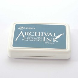 Ranger Archival Ink Stamp Pad - Seafarer · Sea Blue