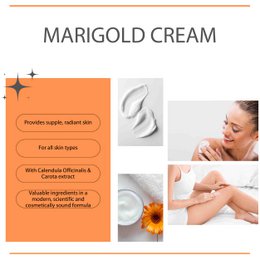 Camille Cosmetics | Goudsbloem crème - bodycrème - 300ml