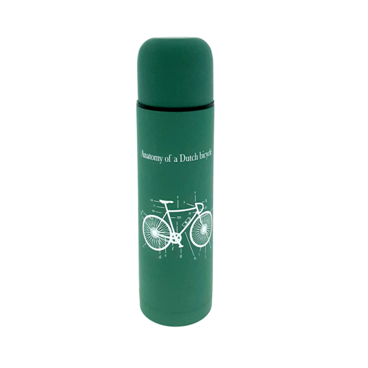 Retulp Insulated double wall Flask 500ML - Green Bicycle