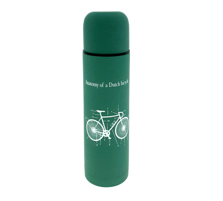 Retulp Insulated double wall Flask 500ML - Green Bicycle