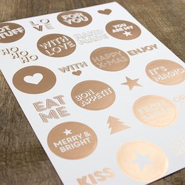 Sticker Vrolijk & Helder