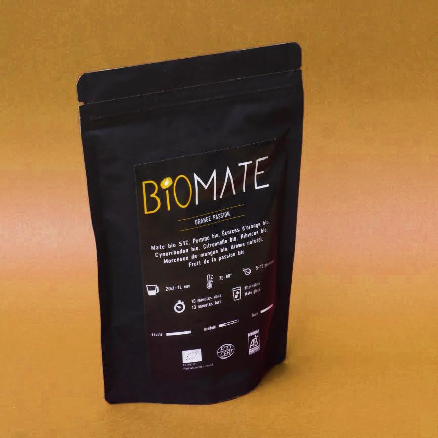 Summer Range : Organic Orange Passion - Yerba Mate