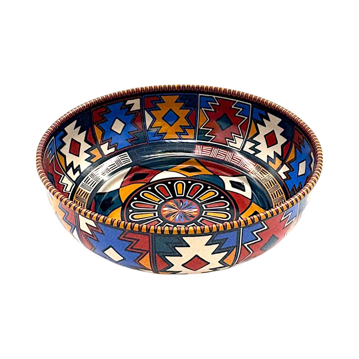 Metalskål - Mandala 5 - Medium - 9 cm