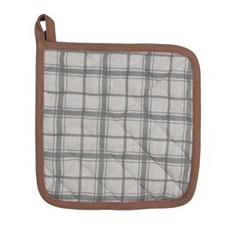 Pfannkuchen 20x20 cm grauer Baumwollkürbis