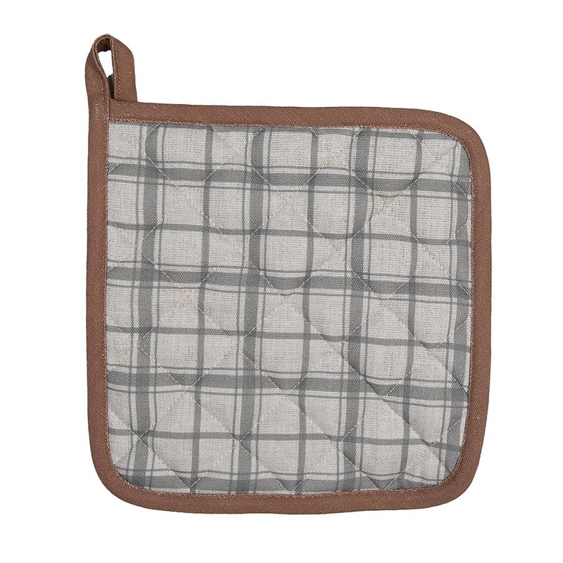 Pfannkuchen 20x20 cm grauer Baumwollkürbis