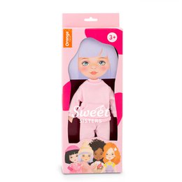 Soft toy, Sweet Sisters - Clothing set: Pink Tracksuit (35cm)