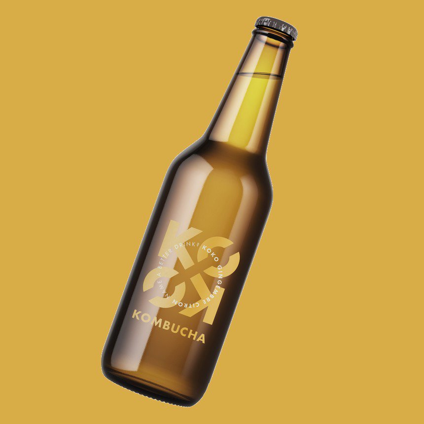 KOKO Kombucha Jengibre Limón