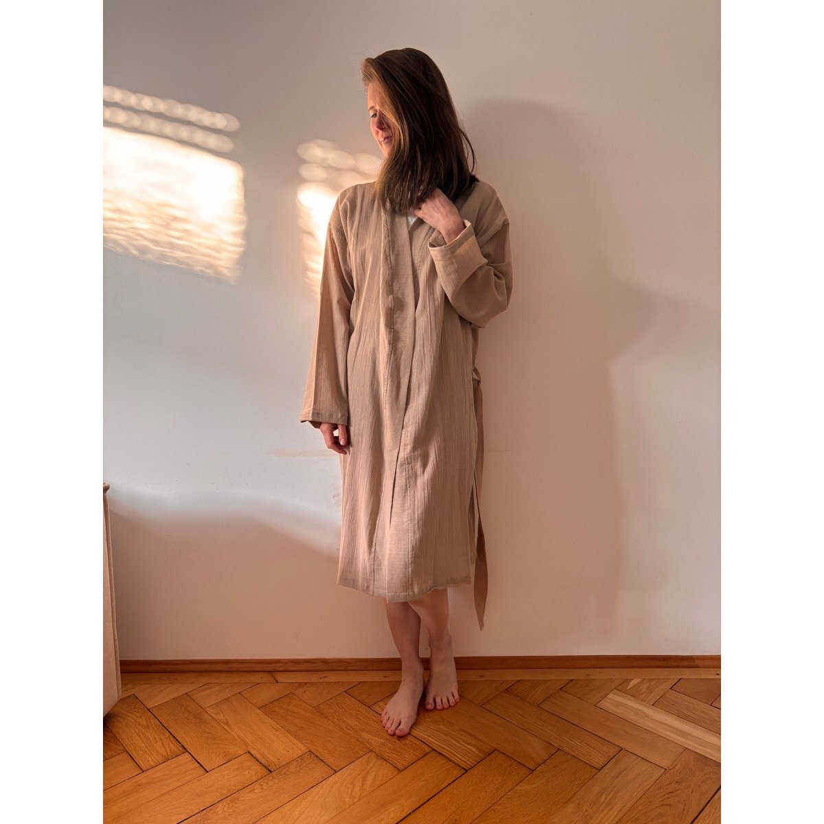 KIMONO - TAUPE MESSE