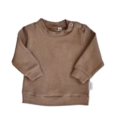 Babyskjorte taupe